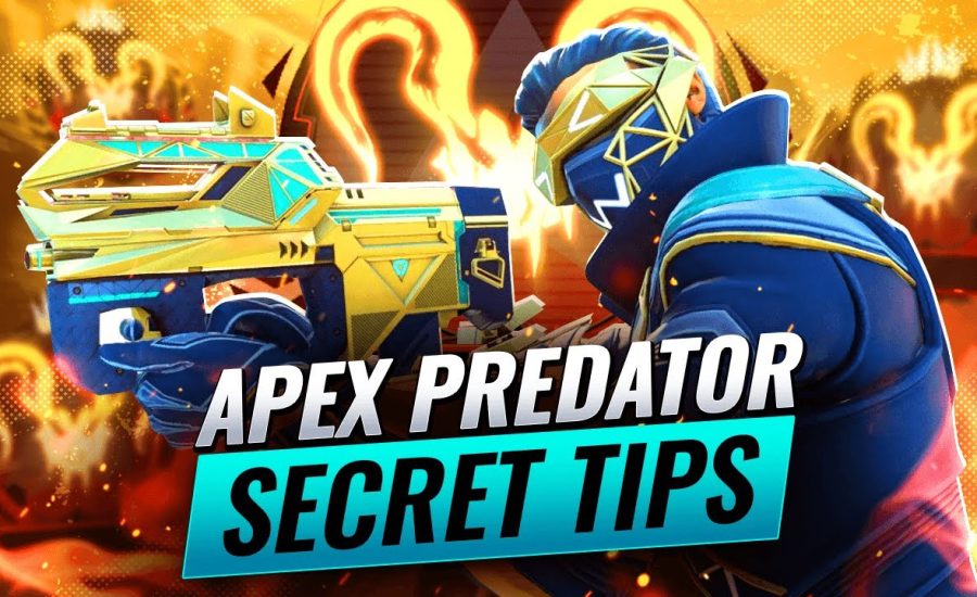 5 SECRET PREDATOR TIPS YOU NEED TO USE! (Apex Legends Tips and Tricks & Pro Secrets)