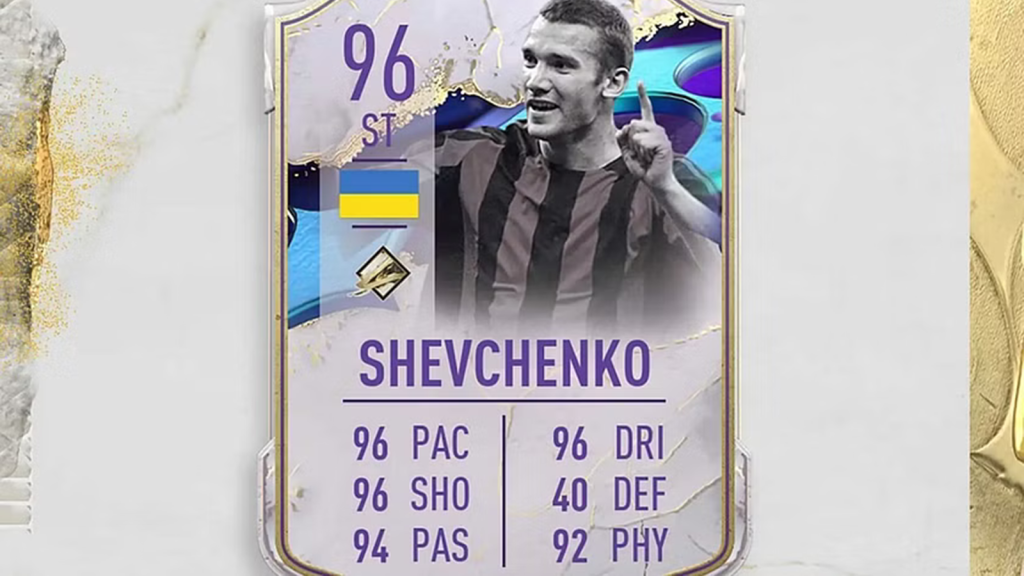 Andriy Shevchenko Cover Star Icon SBC – FIFA 23