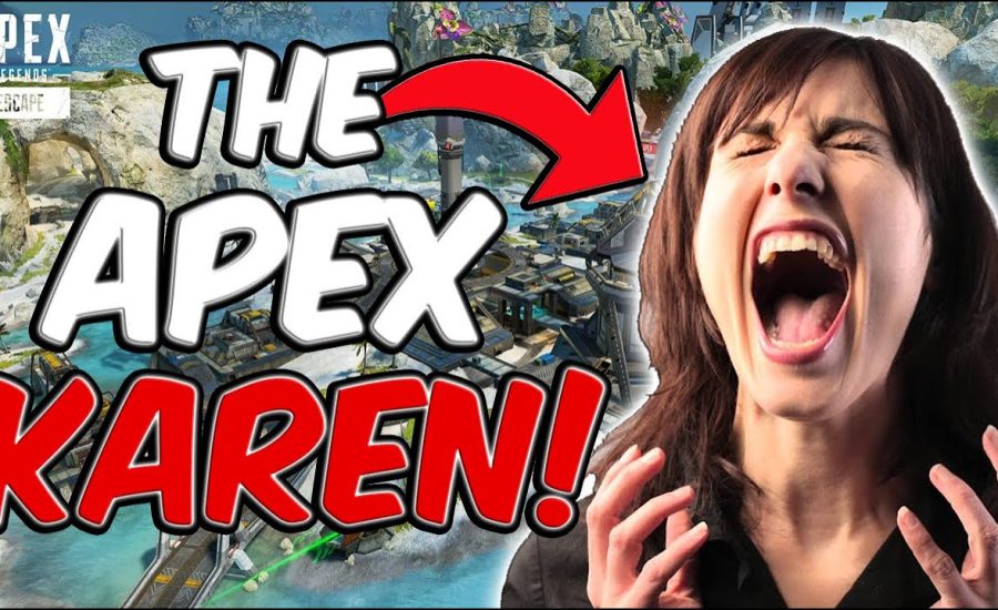 Angry Toxic Gamer Mom Screams at me in Apex legends :(
