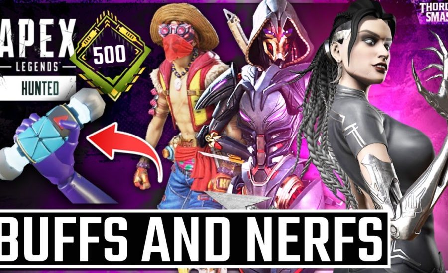 Apex Legends New Buffs and Nerfs Replace Old Legends