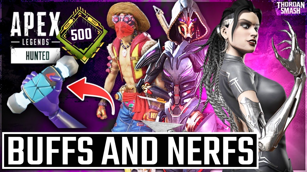 Apex Legends New Buffs and Nerfs Replace Old Legends