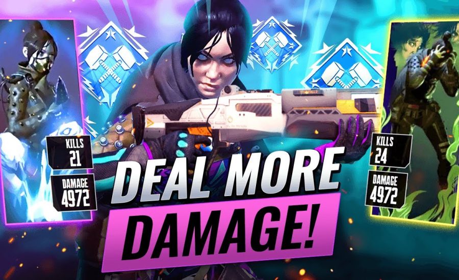 DEAL MORE DAMAGE! (Apex Legends Guide to Increasing Your Damage and Getting 4000 damage badge)