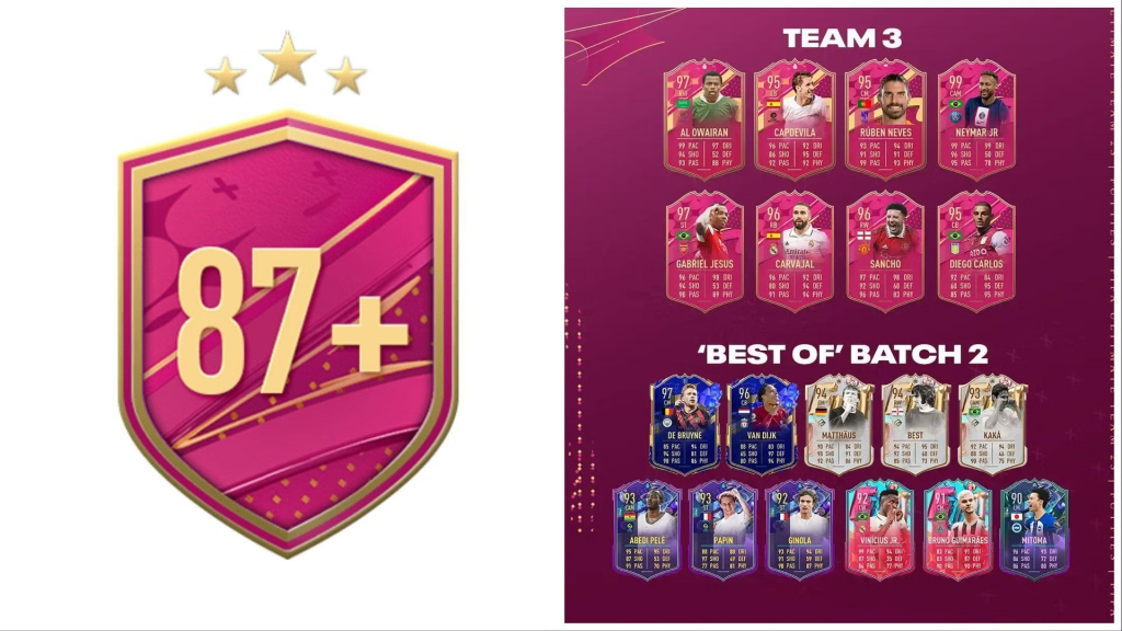 EA Sports Brings Back 87+ Player Pick SBC