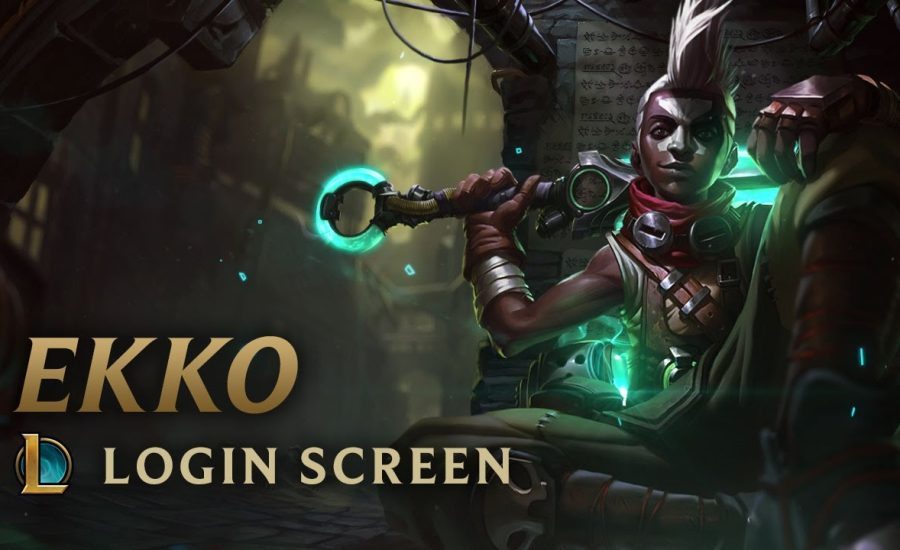 Ekko, the Boy Who Shattered Time | Login Screen - League of Legends