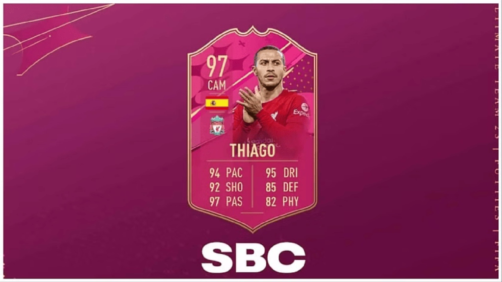 FUTTIES Thiago Alcantara SBC Unlocks Premier League Magic