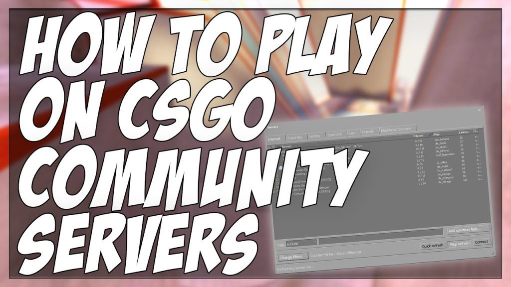 HOW TO PLAY ON CSGO COMMUNITY SERVERS!! (SURF, BHOP AND MORE)