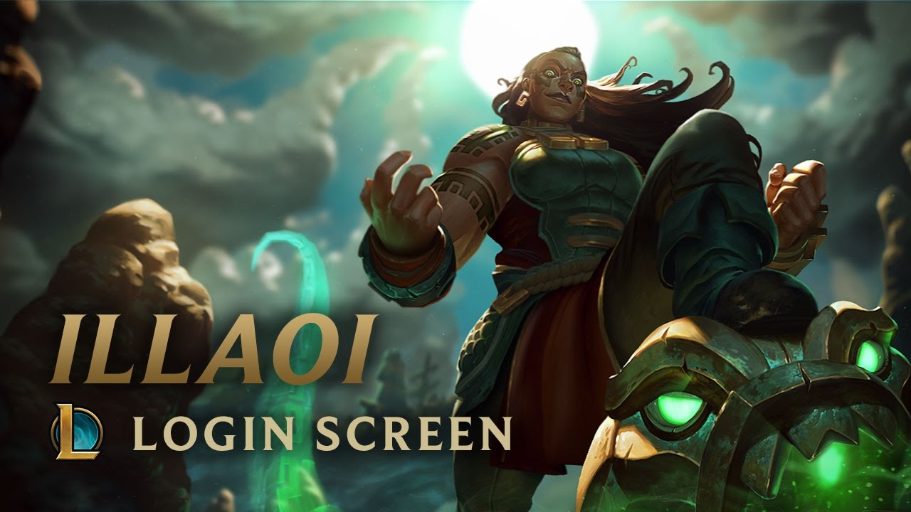 Illaoi, the Kraken Priestess | Login Screen - League of Legends