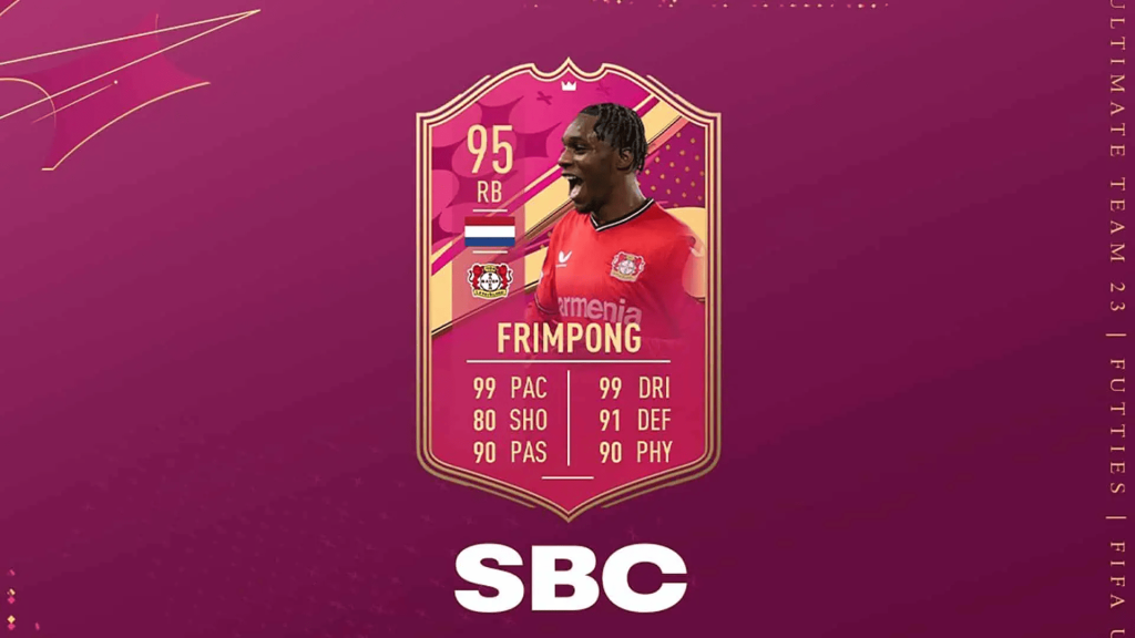 Jeremie Frimpong Futties SBC - FIFA 23 Ultimate Team