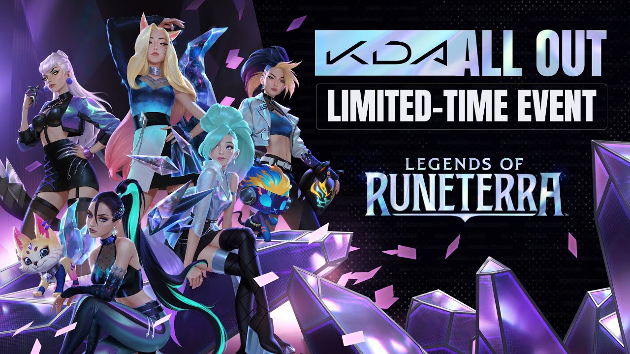 K/DA ALL OUT | Event Trailer - Legends of Runeterra