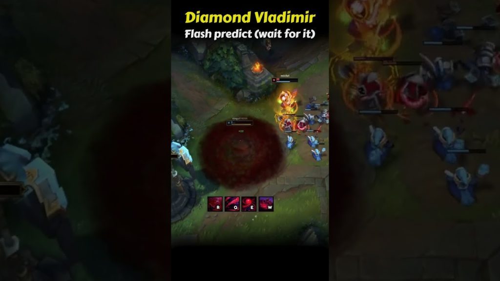 League of Legends - Vladimir Flash Predict