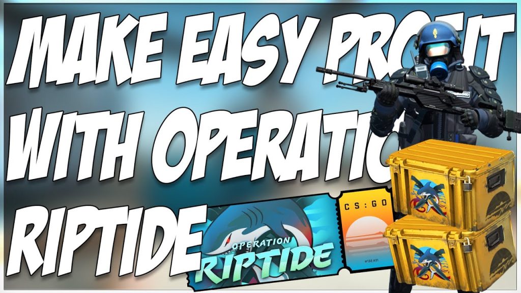 MAKE EASY PROFIT WITH CSGO OPERATION RIPTIDE!!