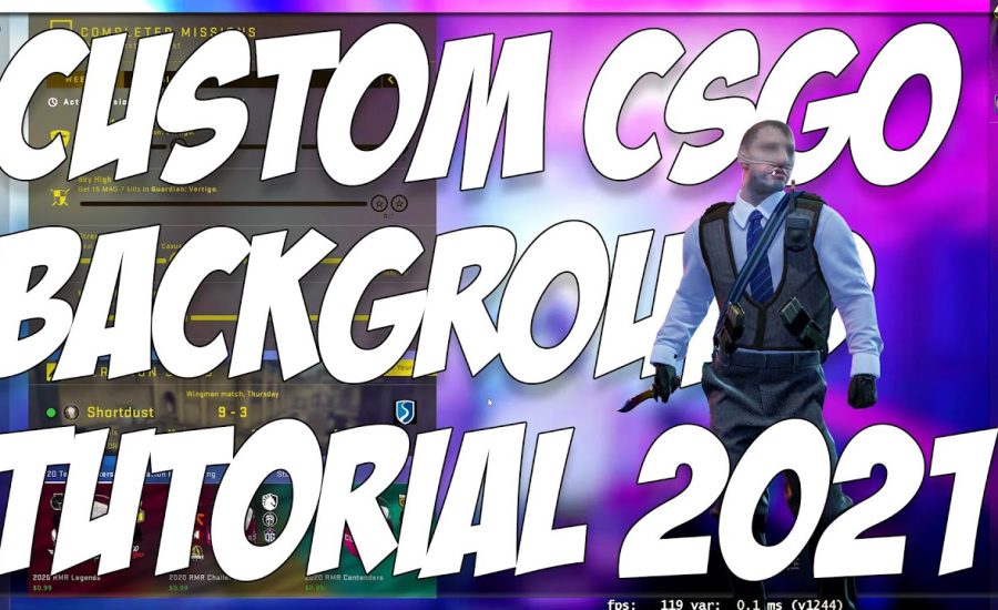 *NEW* HOW TO CHANGE YOUR CSGO BACKGROUND 2021!!