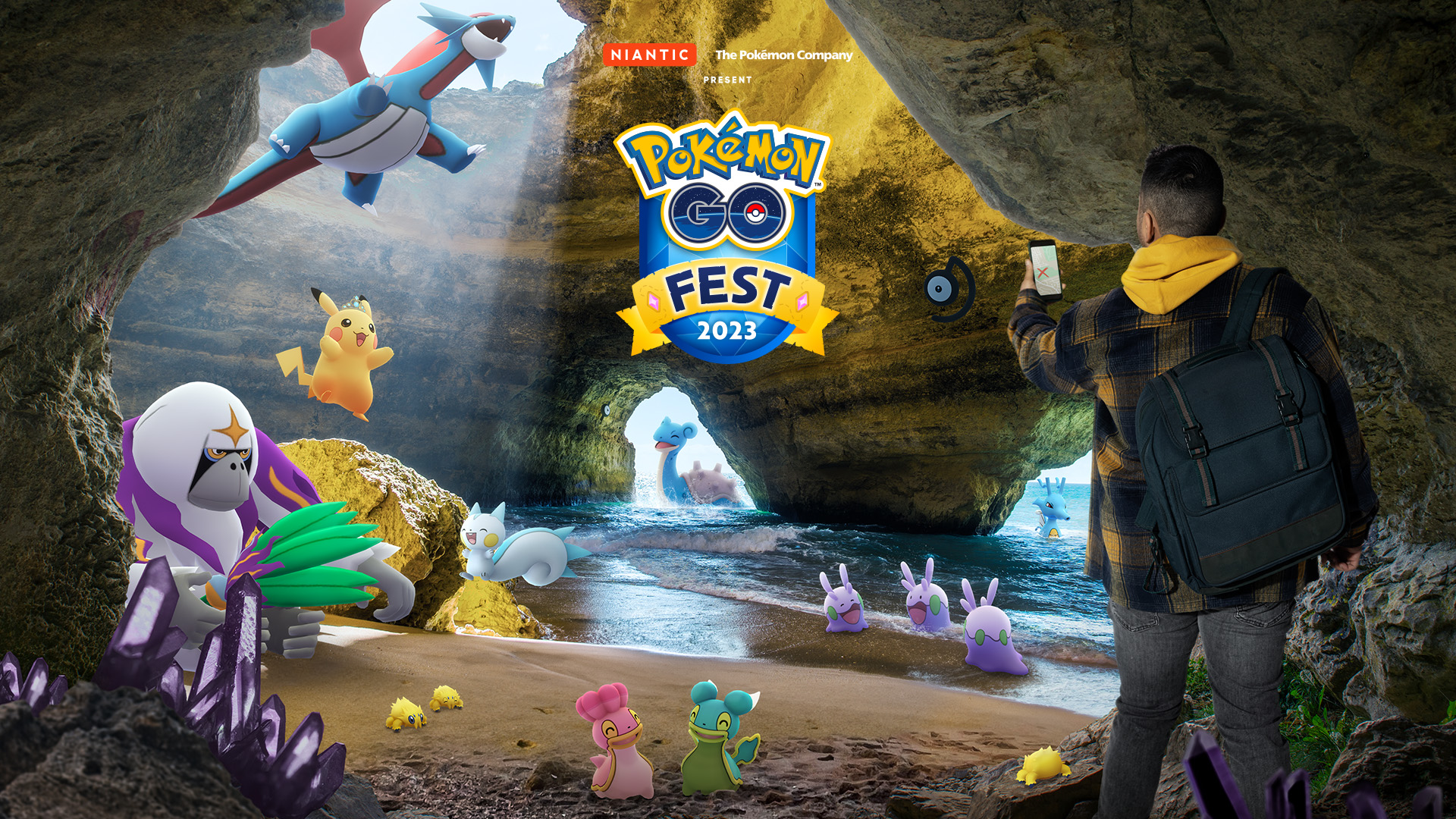 Pokémon Go Trainers - Ready Button arriving at Go Fest 2023!