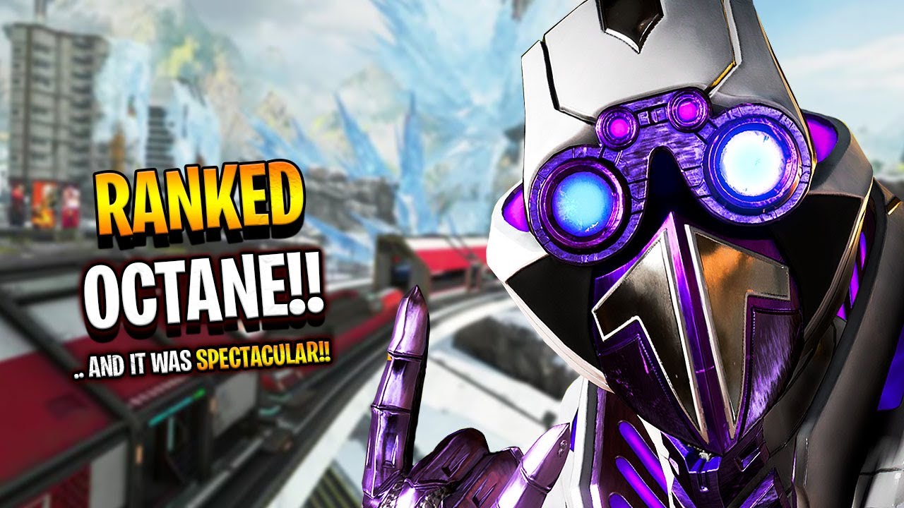 RANKED except this time.. with OCTANE!! (I know, surprise.) - Apex Legends