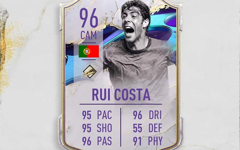 Rui Costa Cover Star Icon: FIFA 23 SBC Guide