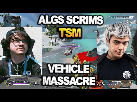 TSM Imperialhal team in the last ALGS Pro League Scrims  |  TSM AMAZING GAME !! ( apex legends )