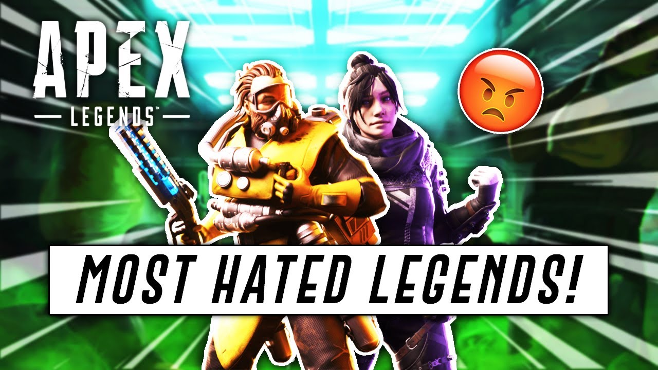 The Top 3 MOST HATED Legends In Apex | Caustic, Gibby & Wraith (Apex Legends Season 4)