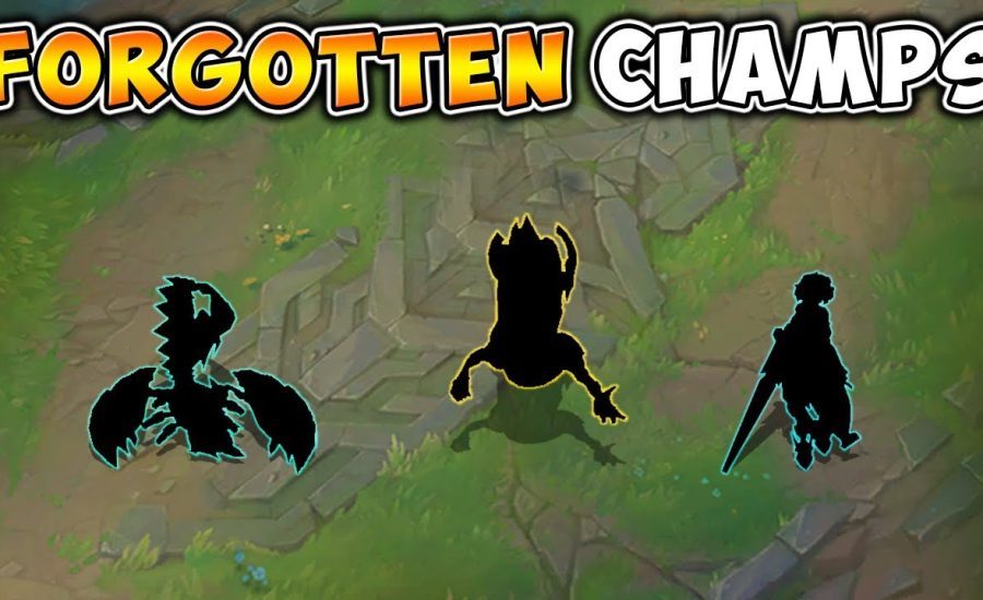 WE PLAYED THE MOST FORGOTTEN CHAMPIONS IN LEAGUE OF LEGENDS (NO ONE PLAYS THEM)