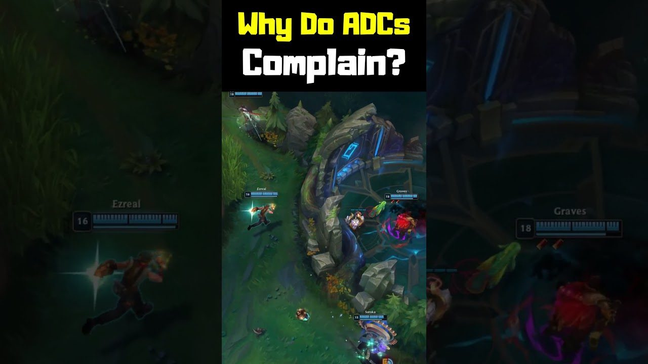 Why Do ADCs Complain? - League of Legends #shorts