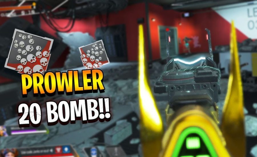 droppin' over 5000 Damage with the PROWLER & LONGBOW combo!! - Apex Legends