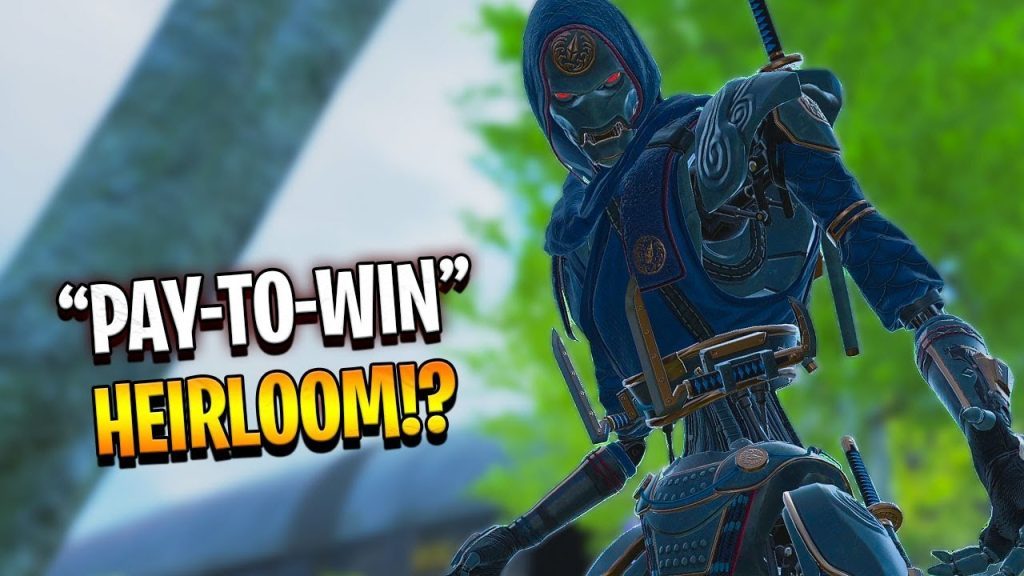 this is the "Pay-to-Win" Heirloom.. - Apex Legends