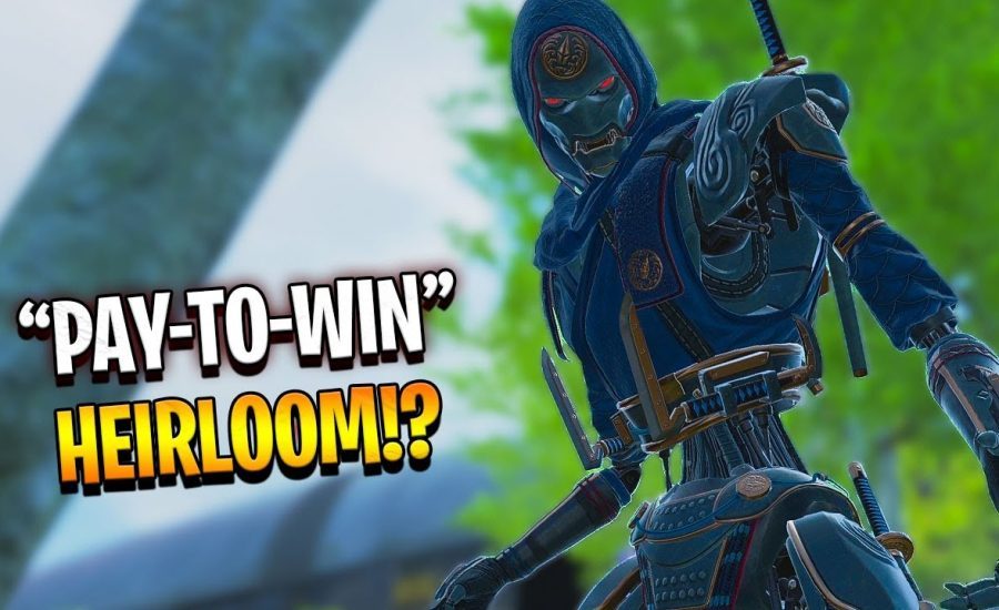 this is the "Pay-to-Win" Heirloom.. - Apex Legends