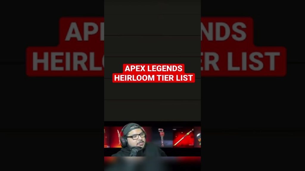 Apex Legends Heirloom Tier list