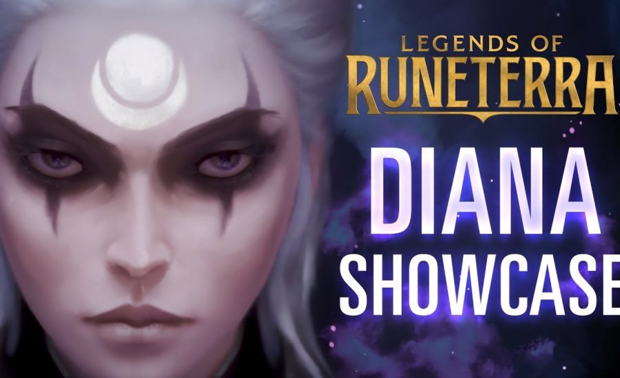 Diana Champion Showcase | Gameplay - Legends of Runeterra