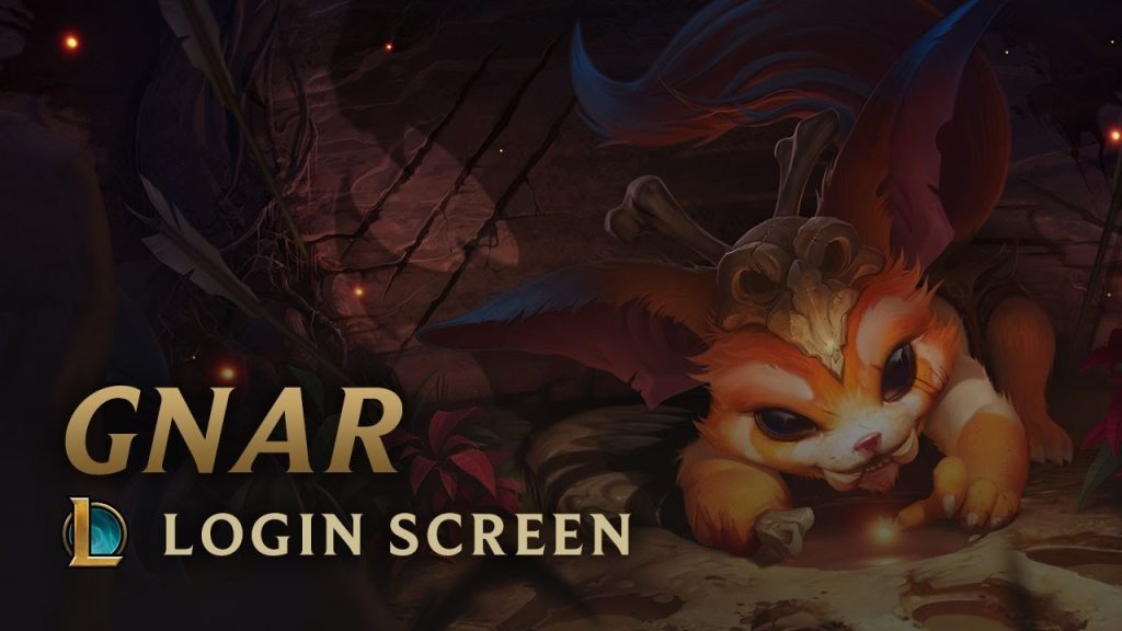 Gnar, the Missing Link | Login Screen - League of Legends