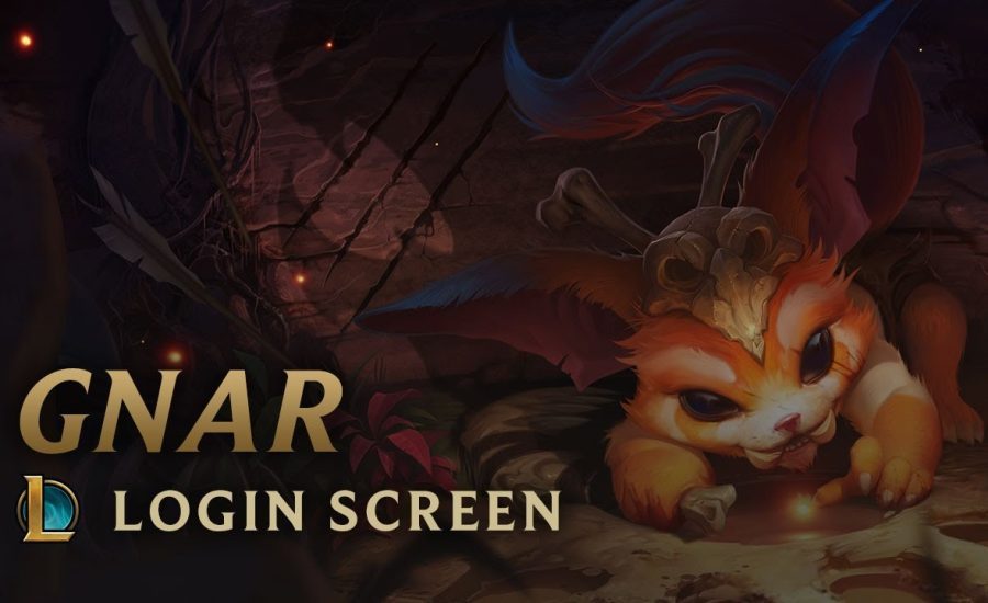 Gnar, the Missing Link | Login Screen - League of Legends