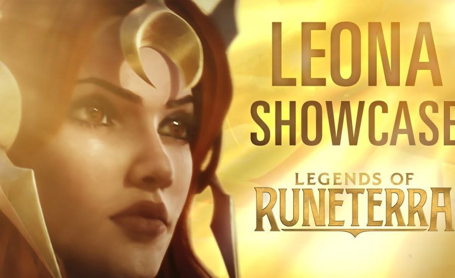 Leona Champion Showcase | Gameplay - Legends of Runeterra