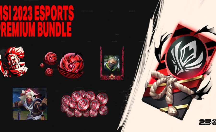 MSI 2023 ESPORTS PREMIUM BUNDLE | Official Event Pass Trailer - League of Legends