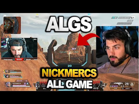 NICKMERCS team Played the ALGS SEMI FINALS Tournament and what happened !! 8 GAME !!