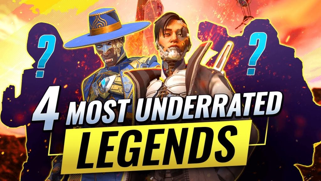 THE 4 MOST UNDERRATED LEGENDS in Apex Legends