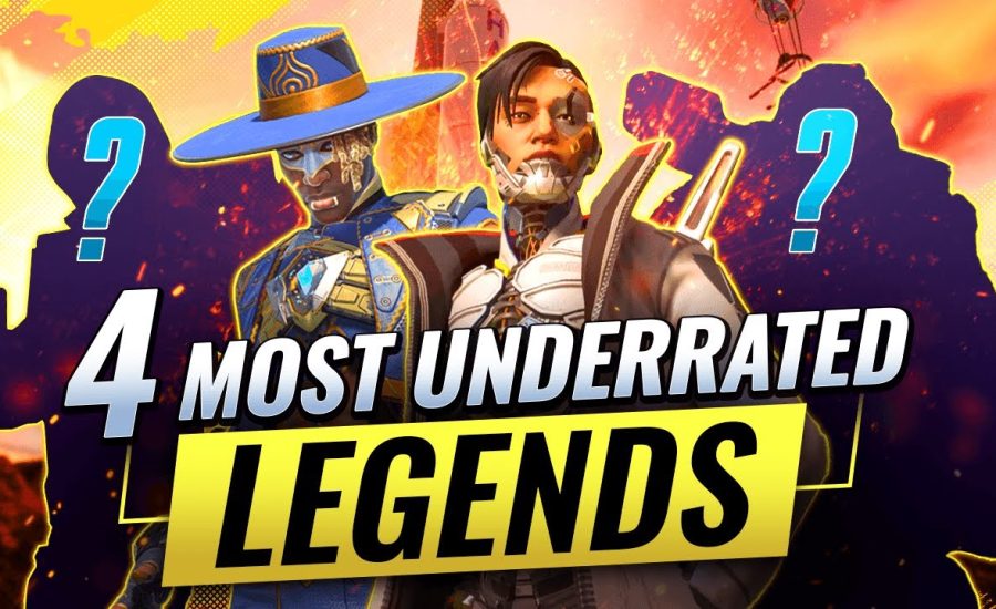 THE 4 MOST UNDERRATED LEGENDS in Apex Legends