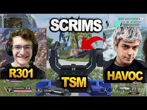 TSM Imperialhal tries using the Havoc in ALGS Pro scrims  ( apex legends )