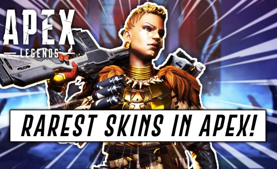 The Top 10 RAREST Skins In Apex Legends!