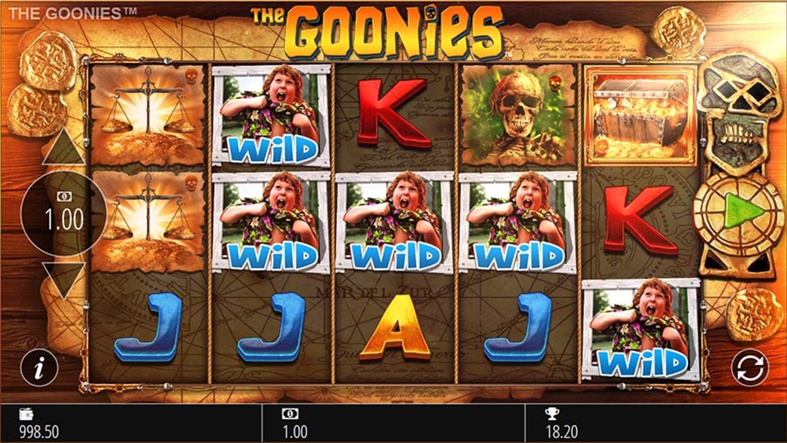 Blueprint Gaming - The Goonies Slot Review