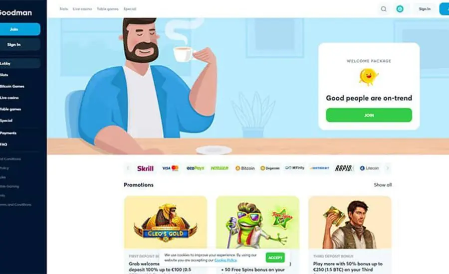 Goodman Casino Review