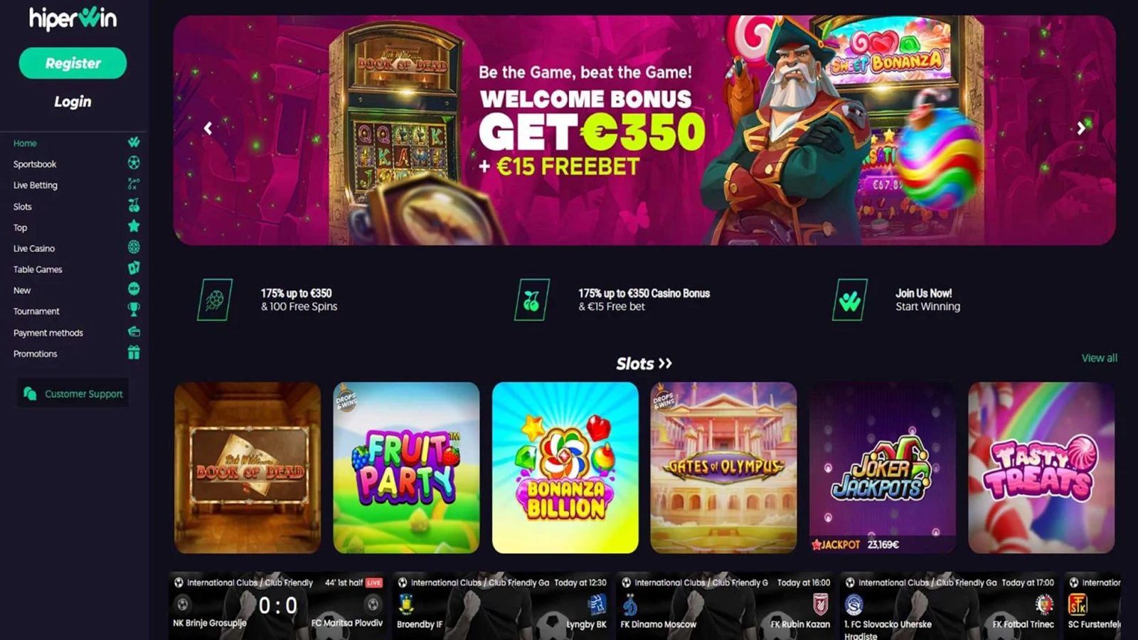 Hiperwin Casino Review - Online Gaming Excellence