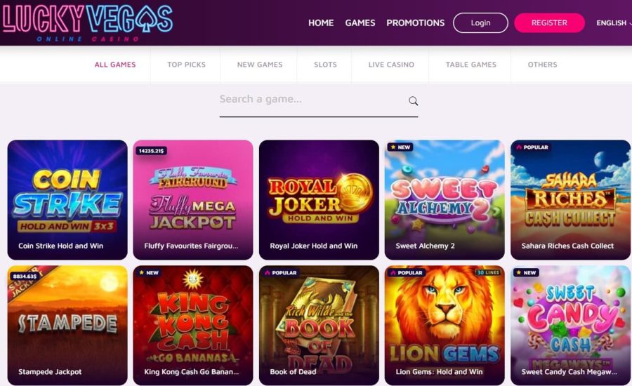 LuckyVegas Online Casino Review