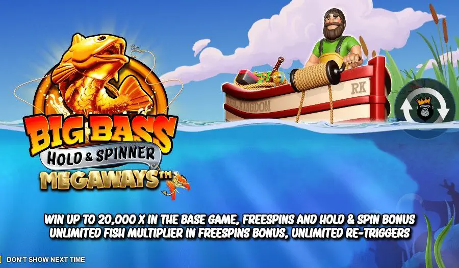 Play Big Bass Hold & Spinner Megaways™ Free Game Slot by Pragmatic Play