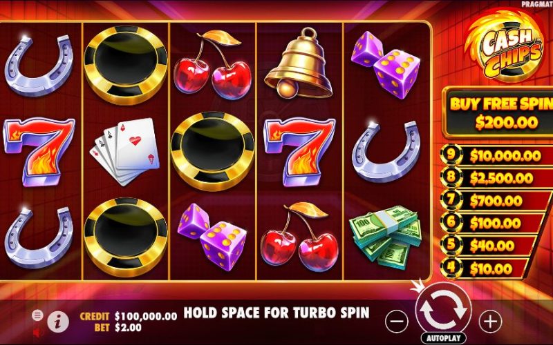 Play Cash Chips™ Free Game Slot by Pragmatic Play