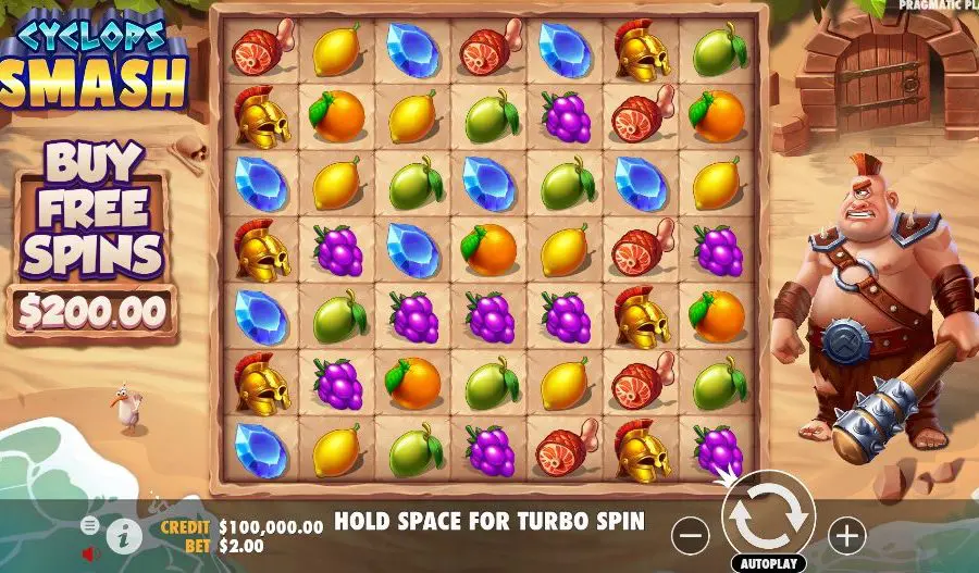 Play Cyclops Smash™ Free Game Slot by Pragmatic Play