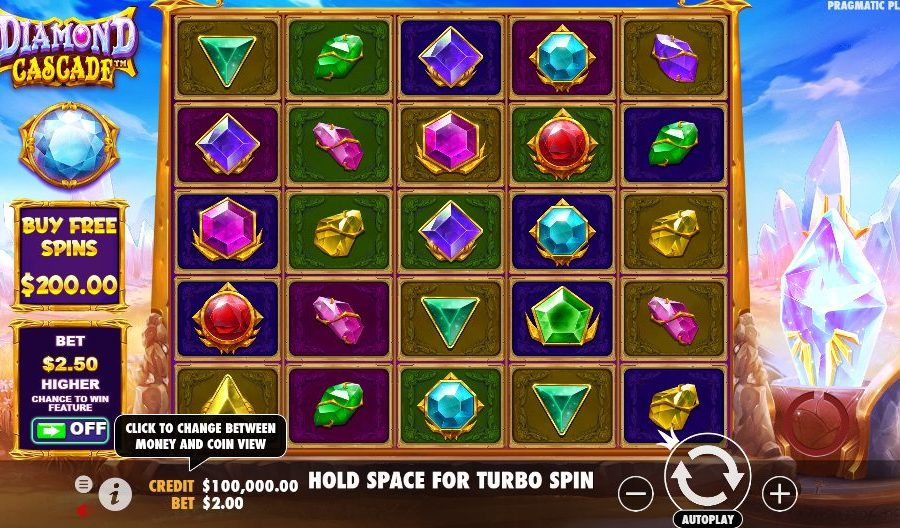 Play Diamond Cascade™ Free Game Slot by Pragmatic Play