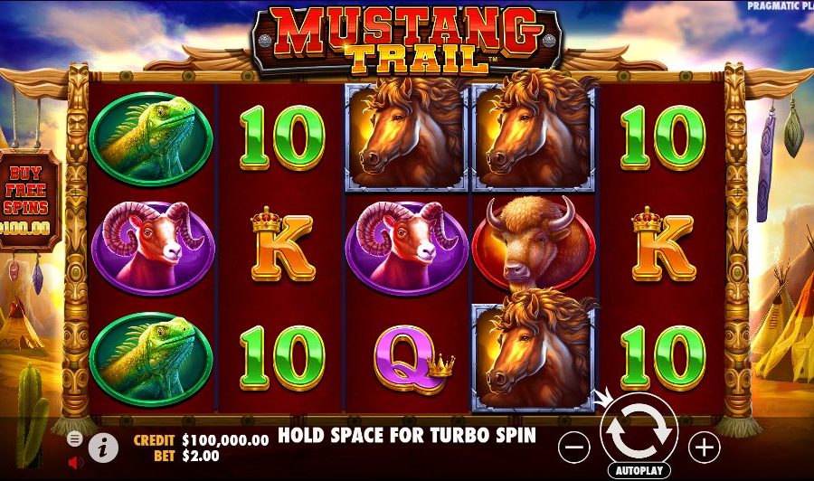 Play Mustang Trail™ Free Game Slot by Pragmatic Play