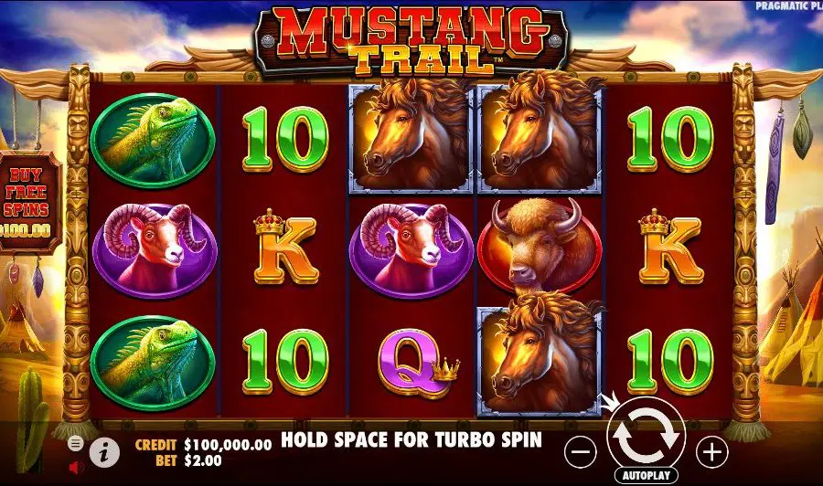 Play Mustang Trail™ Free Game Slot by Pragmatic Play
