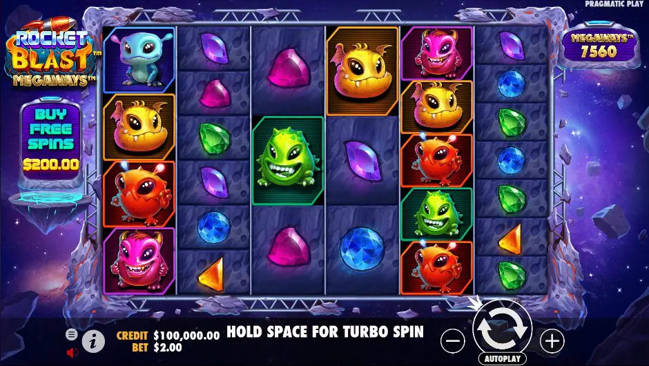 Play Rocket Blast Megaways Free Game Slot by Pragmatic Play