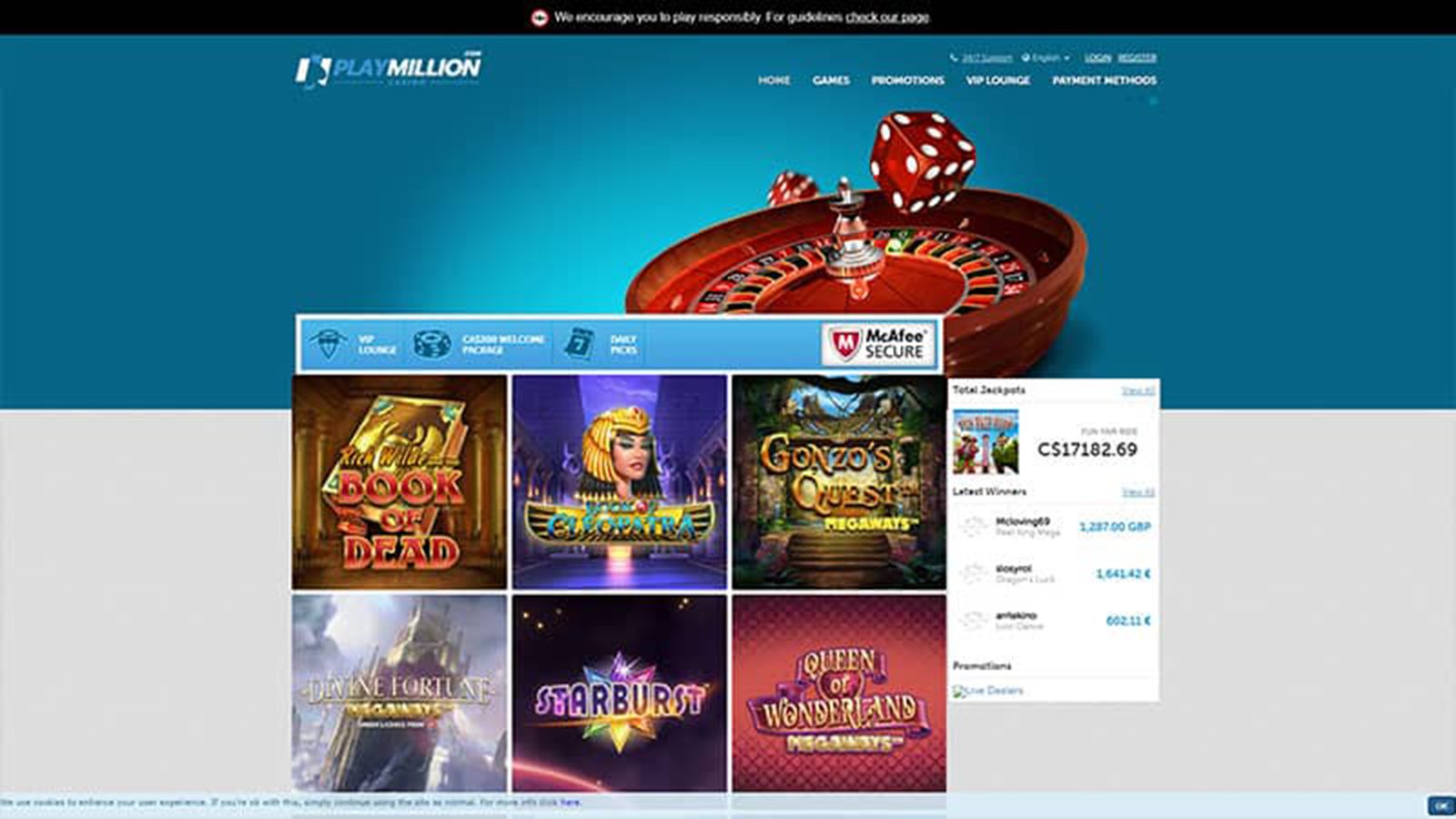 PlayMillion Casino Review