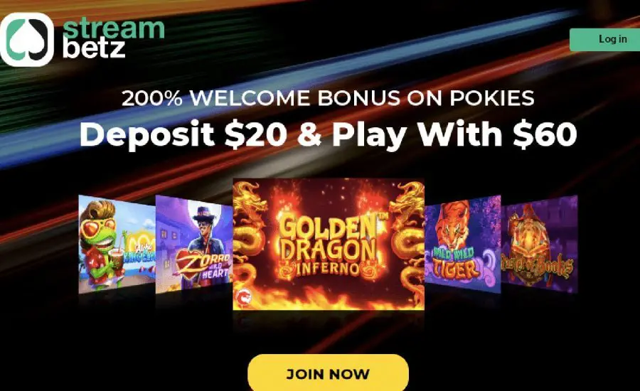 StreamBetz Casino Review